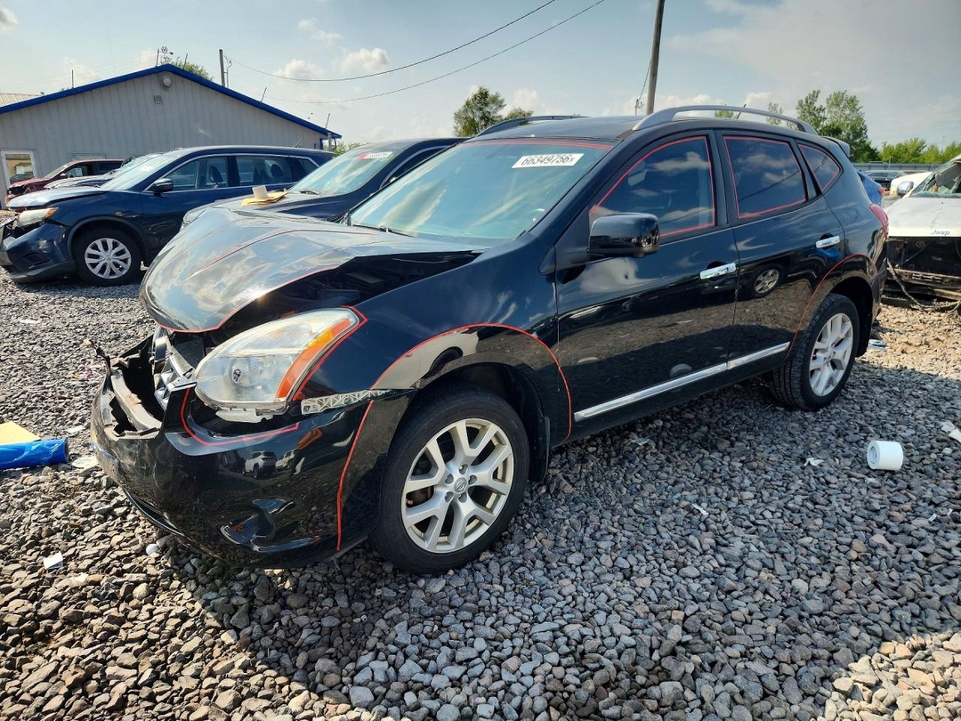 Vista de 2012 NISSAN ROGUE S, ángulo 1