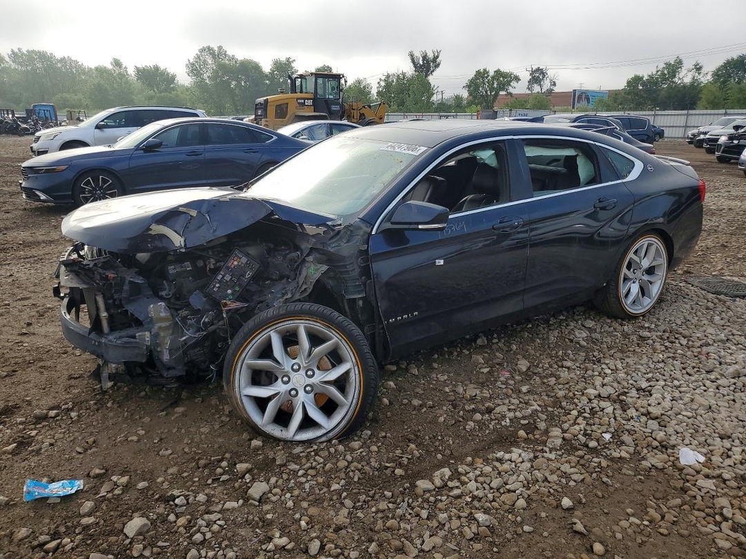 Вид 2017 CHEVROLET IMPALA LT, угол 1