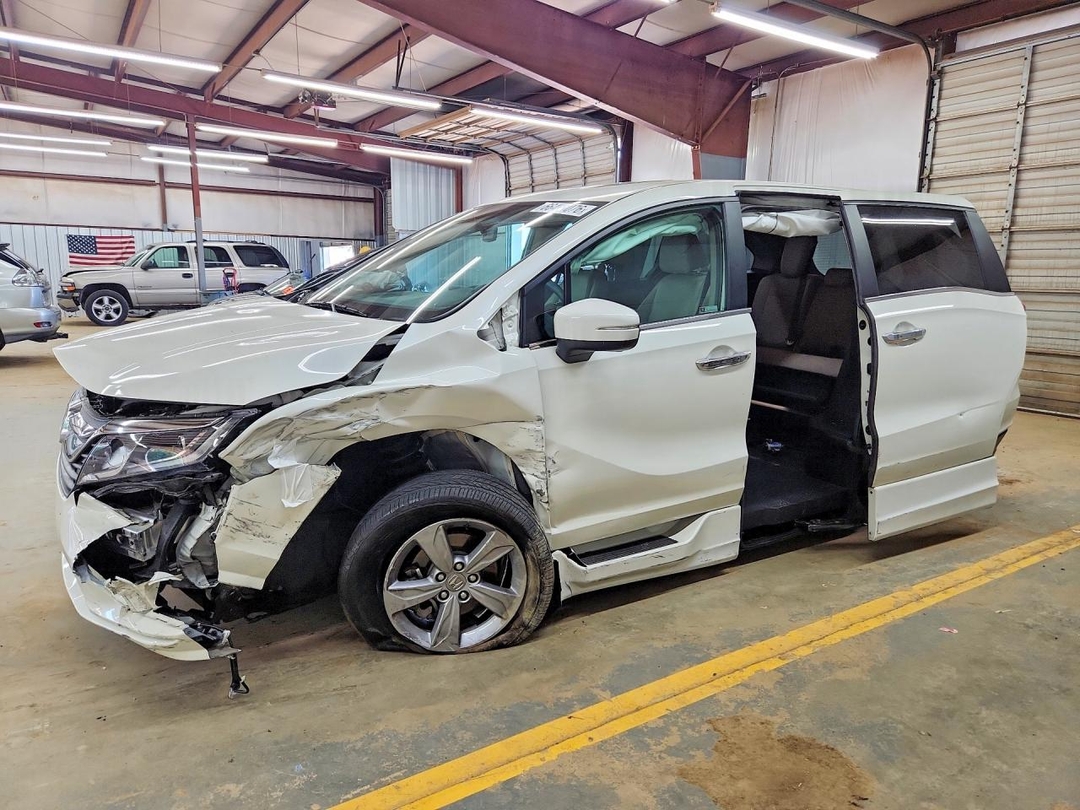 Vista de 2019 HONDA ODYSSEY EXL, ángulo 1