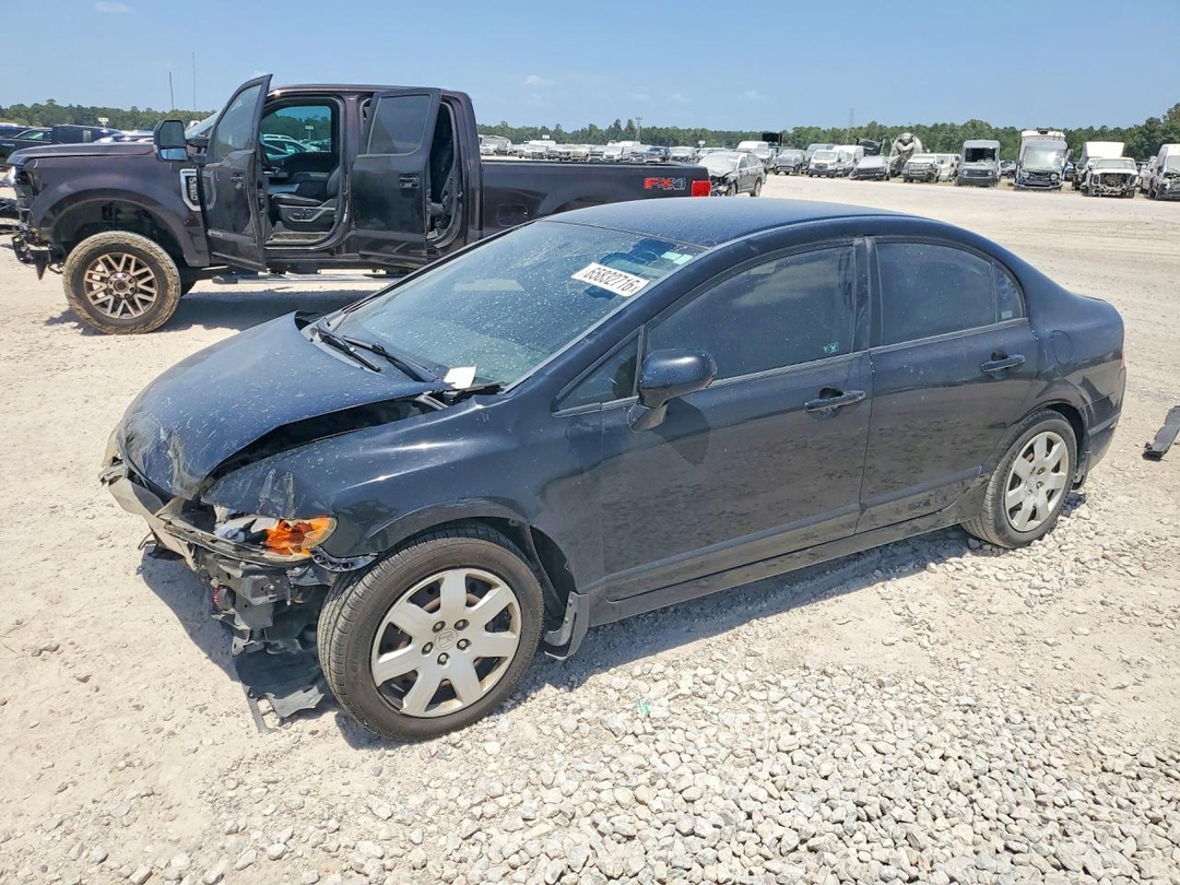Vue de 2008 HONDA CIVIC LX, angle 1