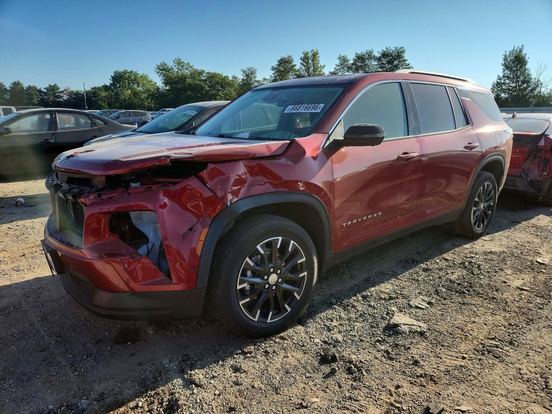 منظر 2025 CHEVROLET TRAVERSE LT، زاوية 1