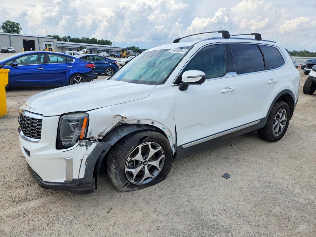 Вид 2020 KIA TELLURIDE EX, угол 1