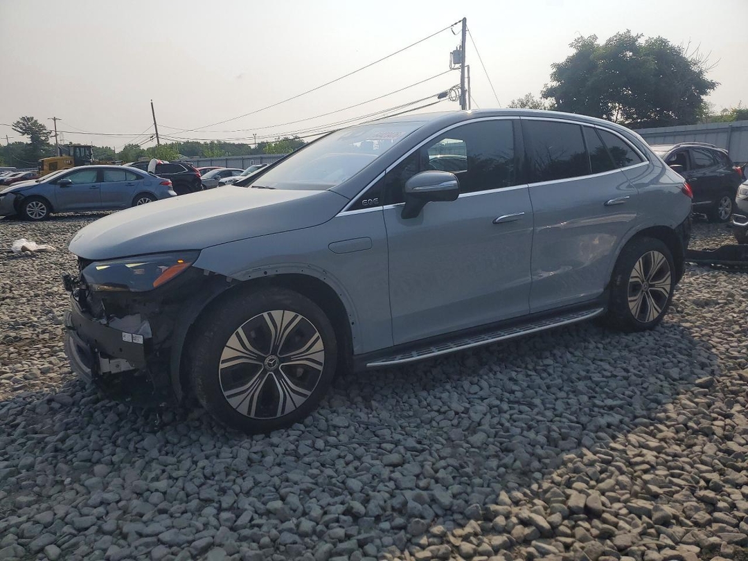 Vista de 2023 MERCEDES-BENZ EQE SUV 350 4MATIC, ángulo 1