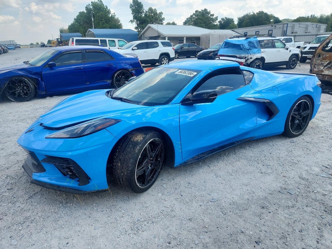 Vue de 2024 CHEVROLET CORVETTE STINGRAY 1LT, angle 1