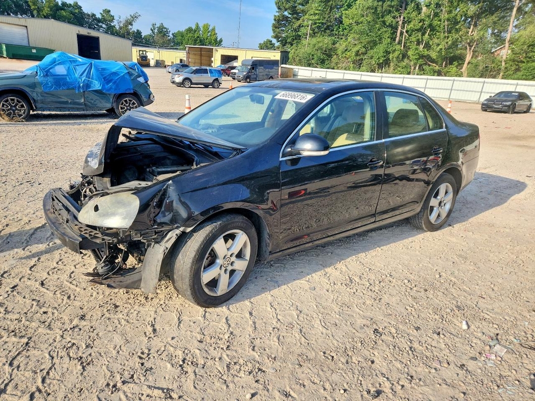 Vista de 2009 VOLKSWAGEN JETTA SE, ángulo 1