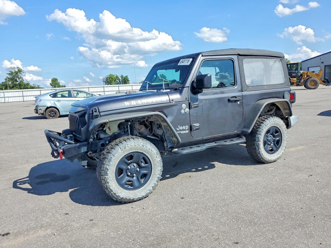 Вид 2018 JEEP WRANGLER SPORT, угол 1