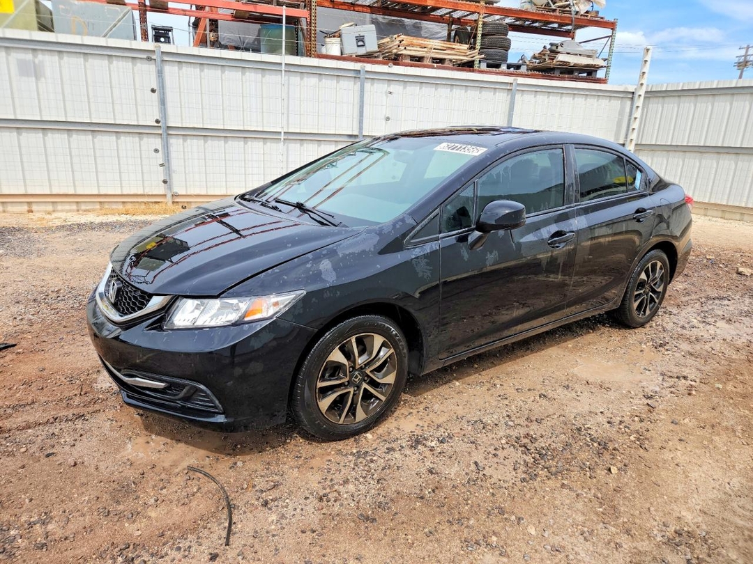 Vue de 2013 HONDA CIVIC EX, angle 1