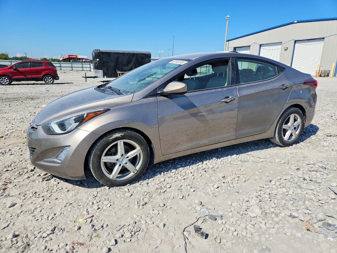 Vista de 2016 HYUNDAI ELANTRA SE, ángulo 1