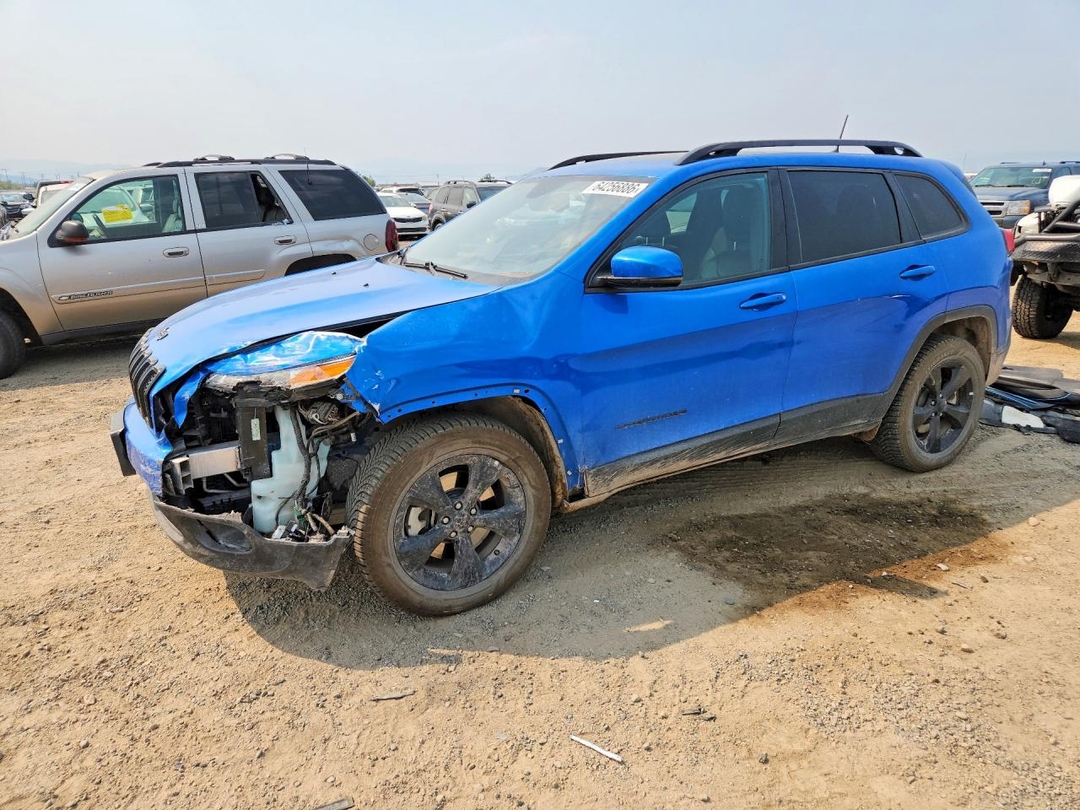Vedere 2018 JEEP CHEROKEE LIMITED, unghi 1