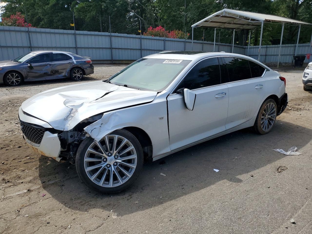 Vue de 2023 CADILLAC CT5 PREMIUM LUXURY, angle 1