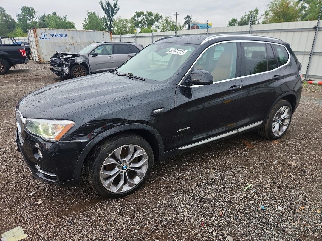 Vedere 2017 BMW X3 XDRIVE35I, unghi 1