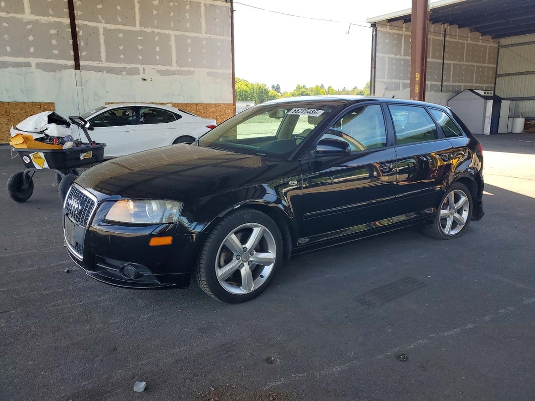 Вид 2007 AUDI A3 S-LINE 3.2 QUATTRO, угол 1