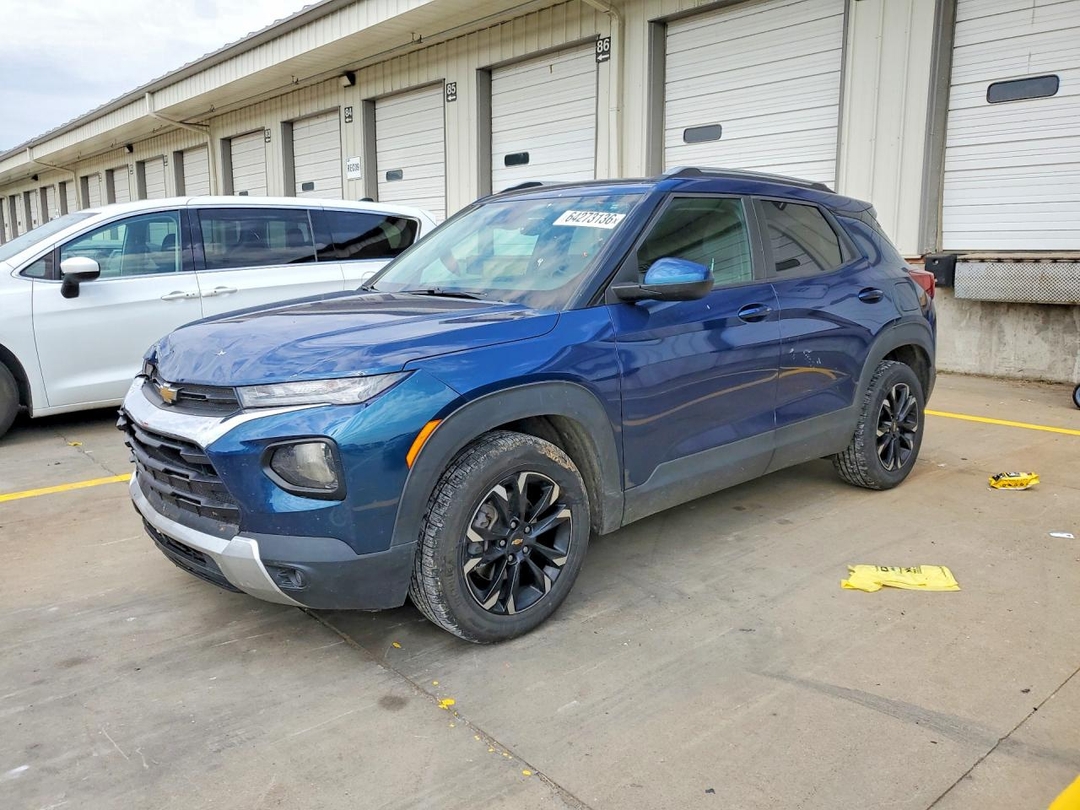 Vista de 2021 CHEVROLET TRAILBLAZER LT, ángulo 1