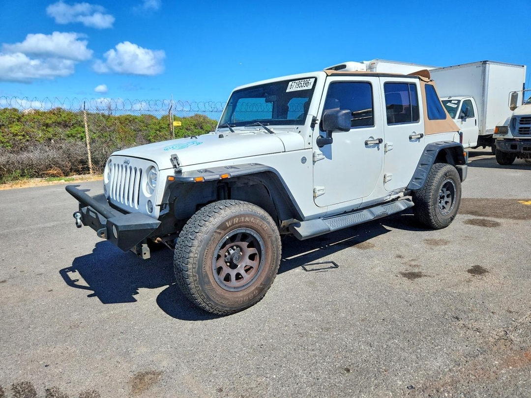 Vista de 2014 JEEP WRANGLER UNLIMITED SPORT, ángulo 1