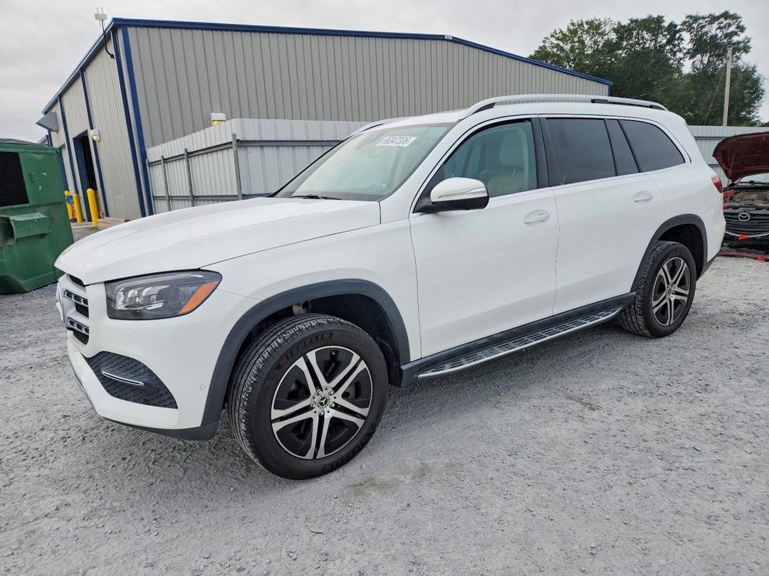 منظر 2020 MERCEDES-BENZ GLS 450 4MATIC، زاوية 1