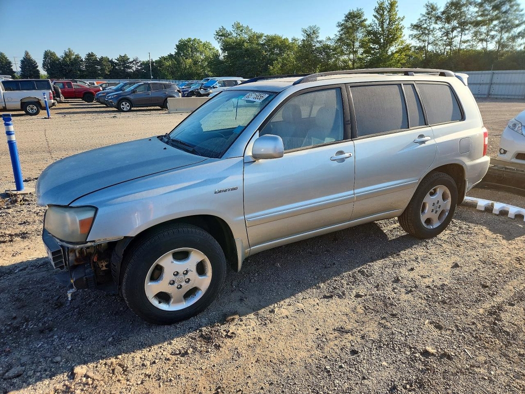 Вид 2004 TOYOTA HIGHLANDER LIMITED, угол 1