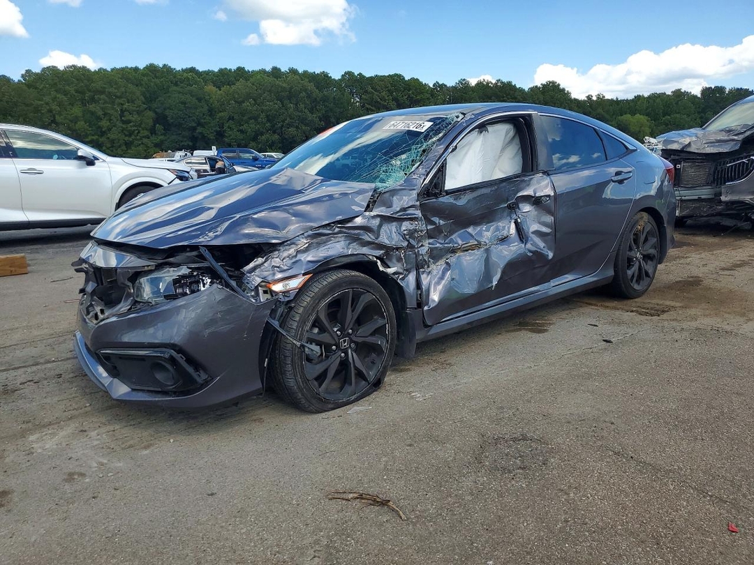 Vedere 2020 HONDA CIVIC SPORT, unghi 1