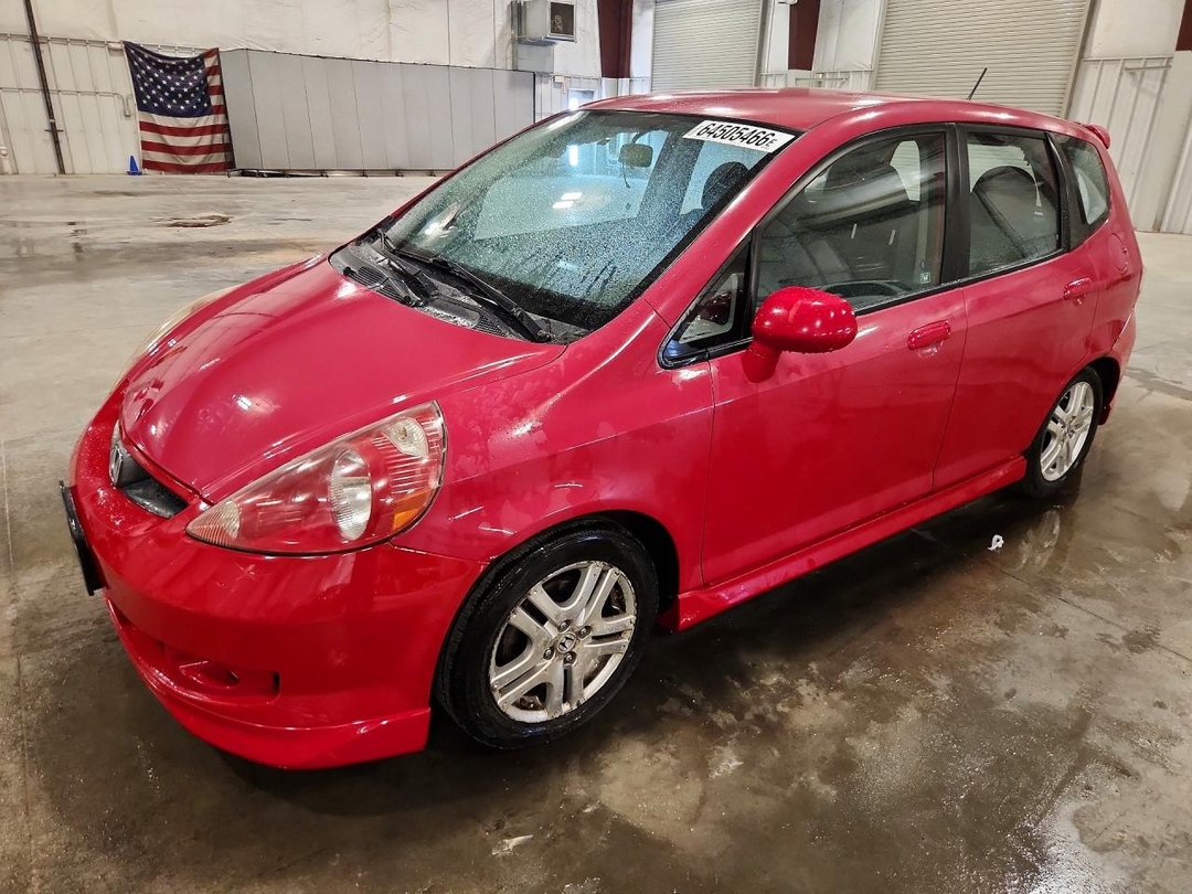 Vue de 2008 HONDA FIT SPORT, angle 1