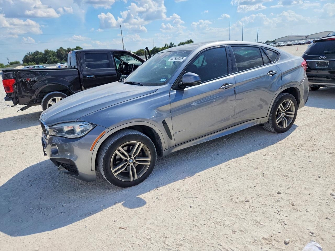Vista de 2016 BMW X6 SDRIVE35I, ángulo 1
