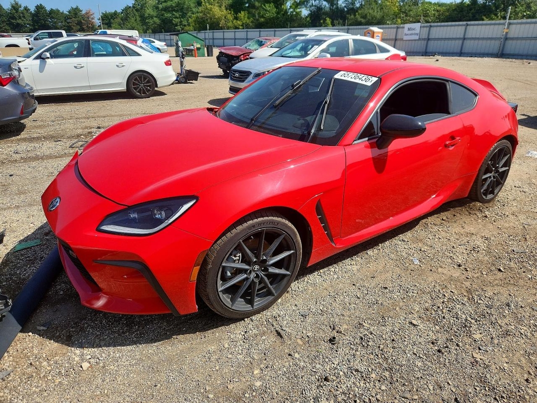 Vedere 2022 TOYOTA GR 86 PREMIUM, unghi 1