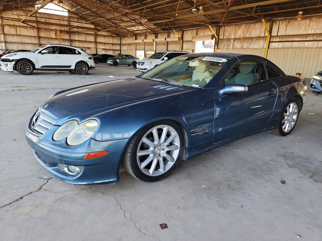 منظر 2007 MERCEDES-BENZ SL 550، زاوية 1