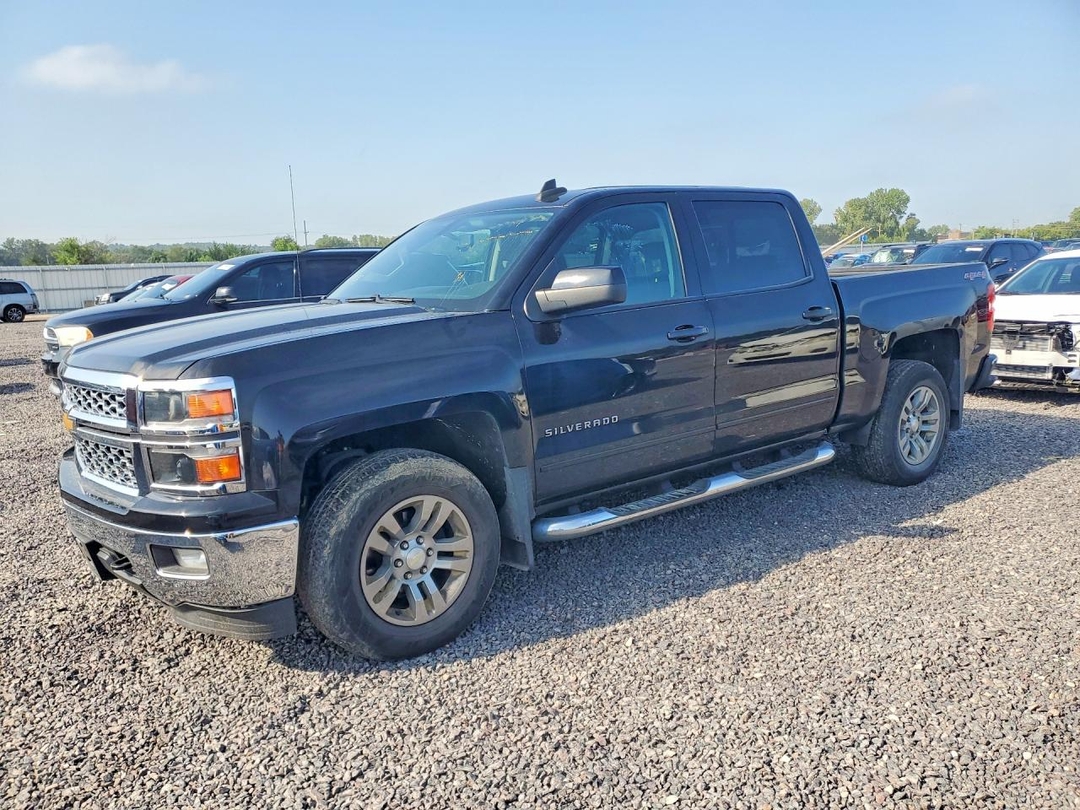 Vista de 2015 CHEVROLET SILVERADO K1500 LT, ángulo 1