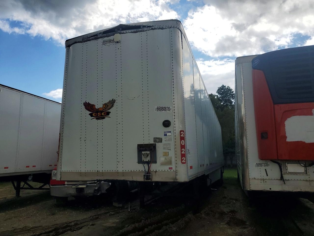 Vista de 2015 WABASH DVLSHPC DRY VAN TRAILER, ángulo 1