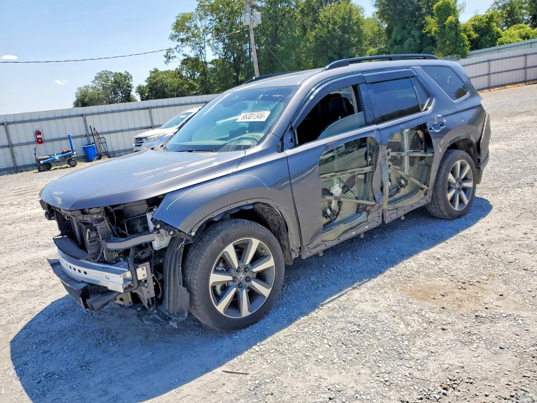 Vue de 2025 HONDA PILOT ELITE, angle 1