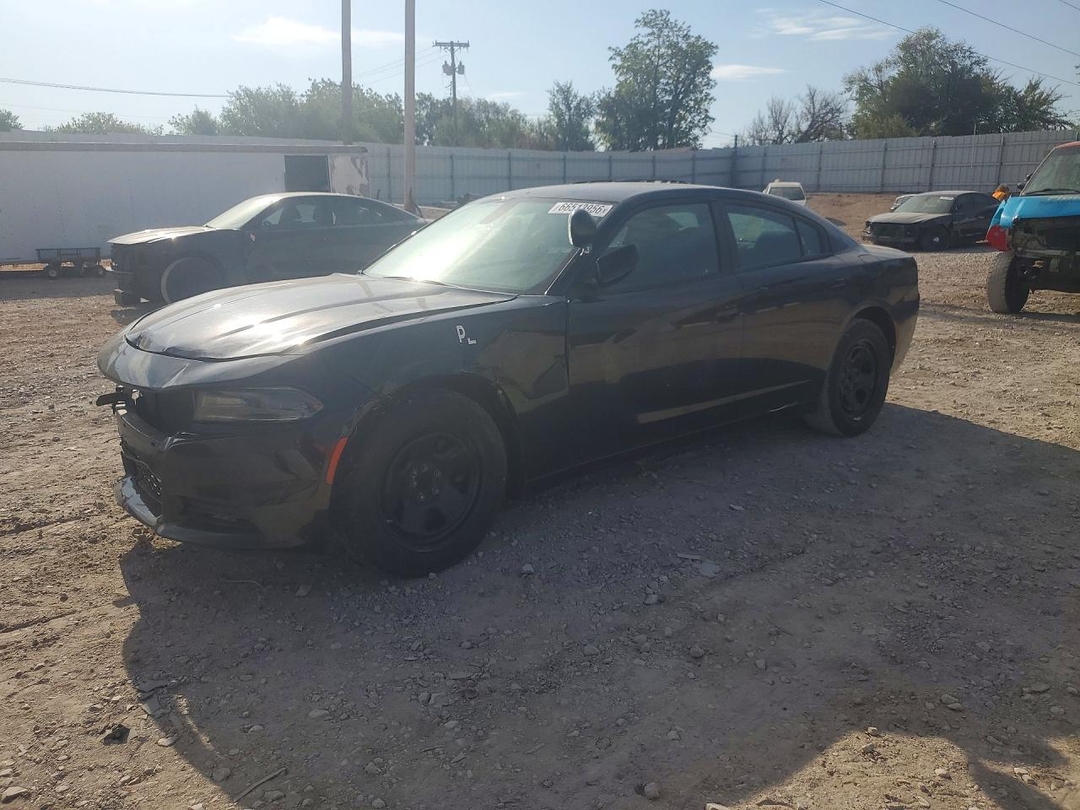 Вид 2019 DODGE CHARGER POLICE, угол 1