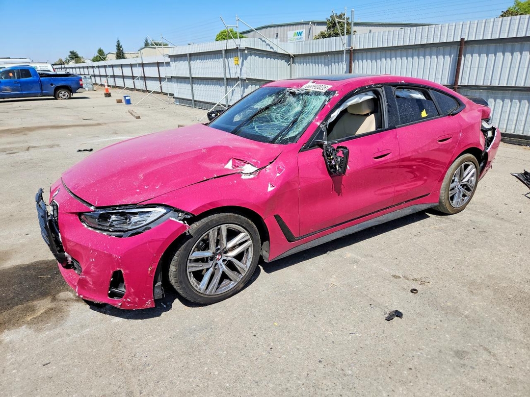 Вид 2024 BMW 430I GRAN COUPE, угол 1