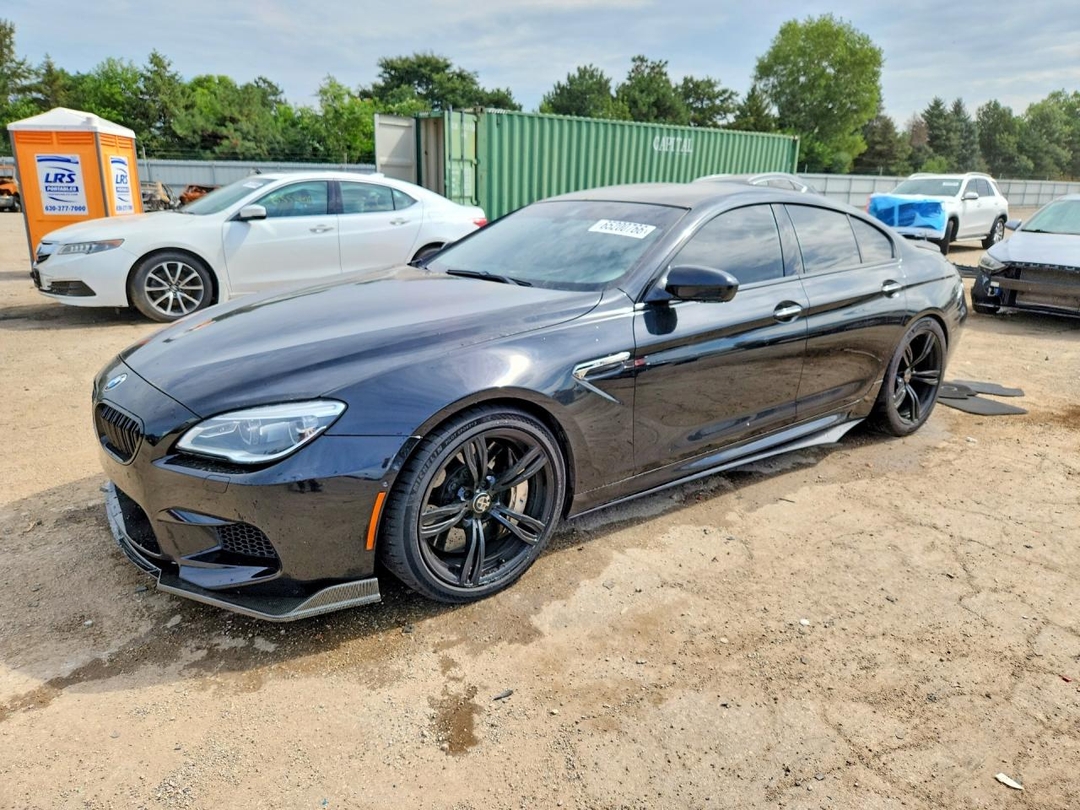 Вид 2016 BMW M6 GRAN COUPE, угол 1