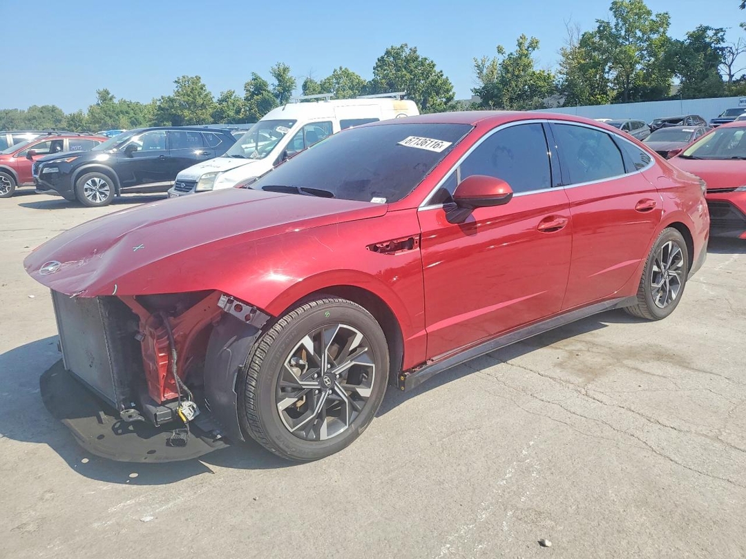 Vue de 2024 HYUNDAI SONATA SEL, angle 1
