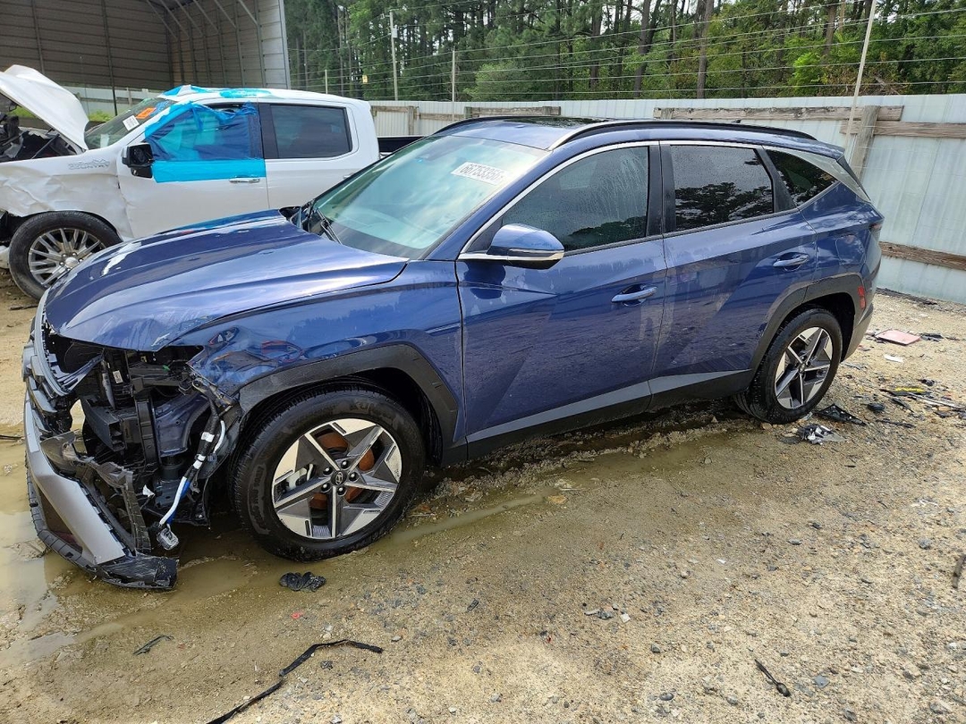 Вид 2025 HYUNDAI TUCSON SEL, угол 1