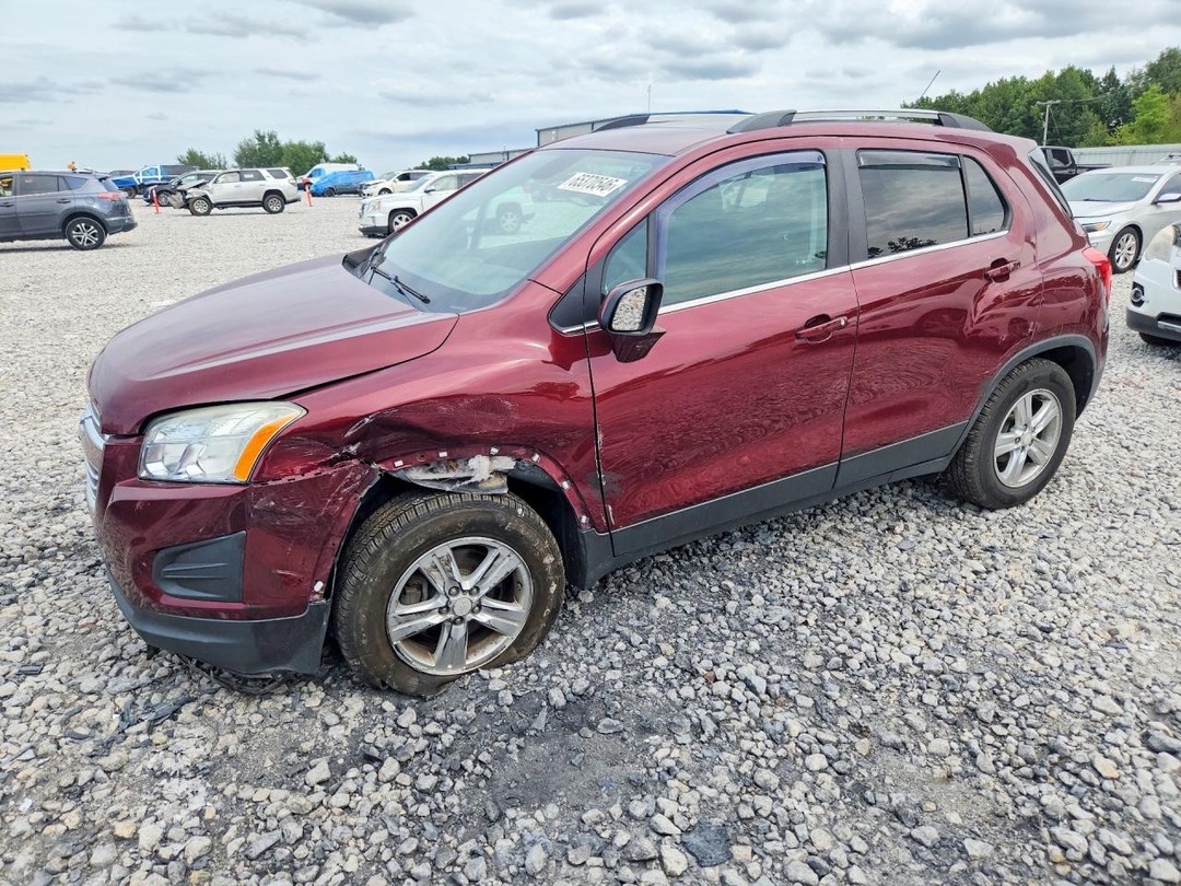 Vedere 2016 CHEVROLET TRAX 1LT, unghi 1