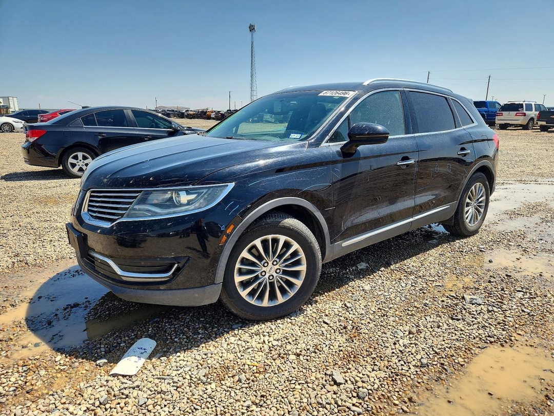 Вид 2017 LINCOLN MKX SELECT, угол 1