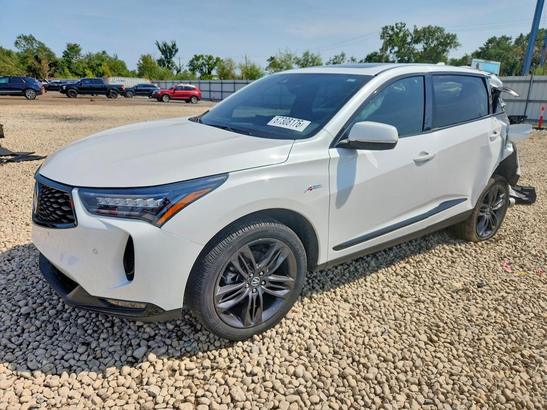 Vue de 2022 ACURA RDX A-SPEC, angle 1