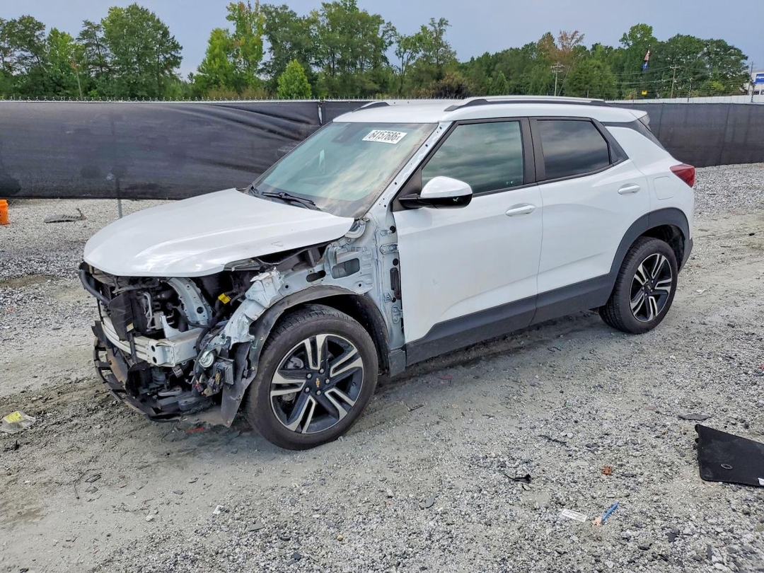 Вид 2022 CHEVROLET TRAILBLAZER LT, угол 1