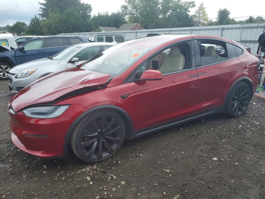 Вид 2023 TESLA MODEL X, угол 1