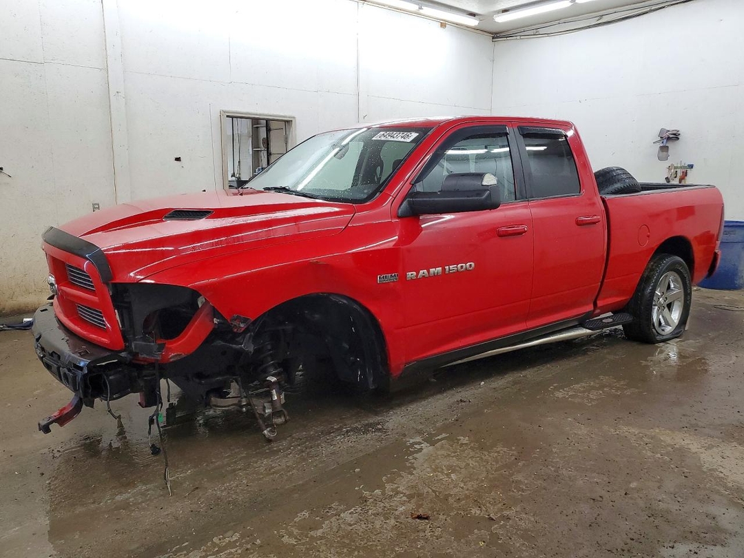 Vista de 2012 DODGE RAM 1500 SPORT, ángulo 1
