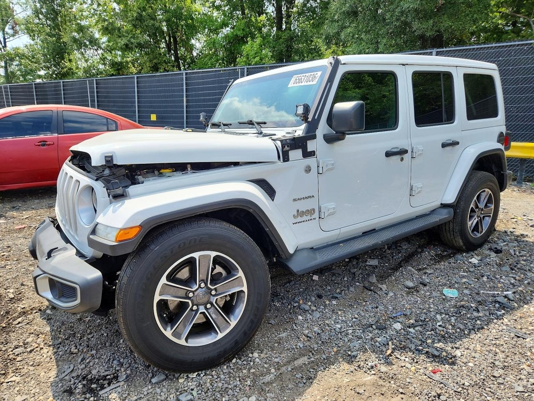 Вид 2023 JEEP WRANGLER SAHARA, угол 1