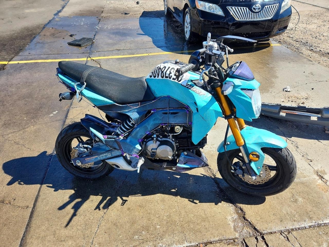 منظر 2020 KAWASAKI BR125 J، زاوية 1