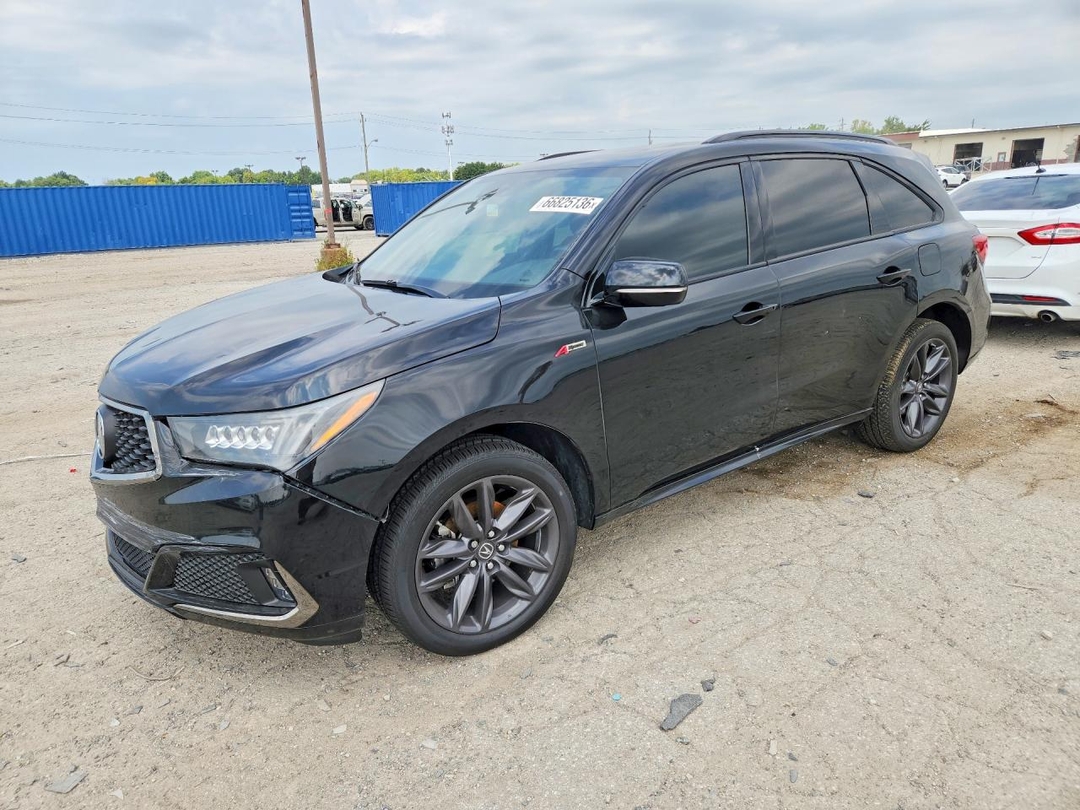 Вид 2019 ACURA MDX A-SPEC, угол 1