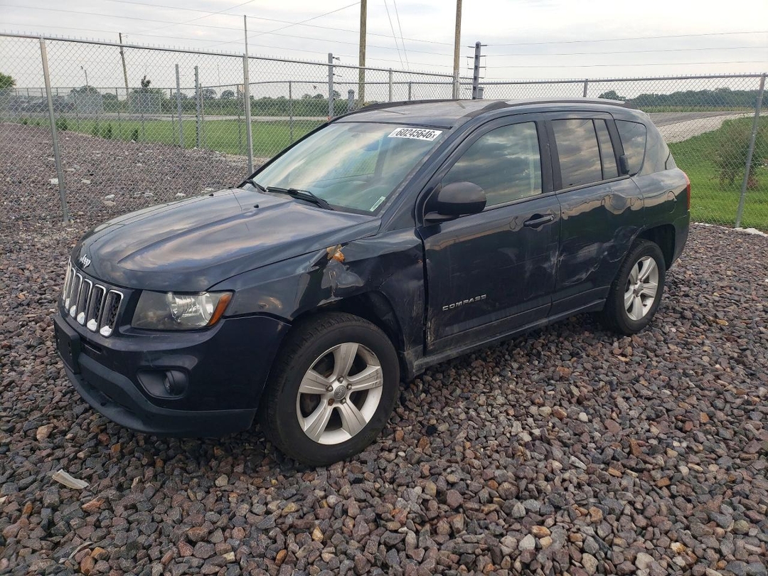 Vue de 2016 JEEP COMPASS SPORT, angle 1