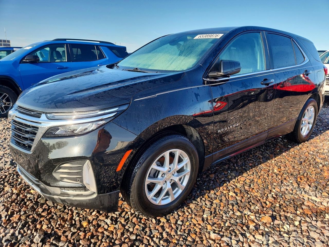 Vedere 2022 CHEVROLET EQUINOX LT (1LT), unghi 1