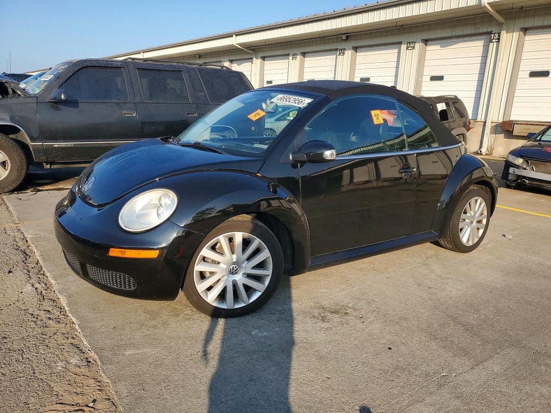 Вид 2008 VOLKSWAGEN NEW BEETLE CONVERTIBLE SE, угол 1