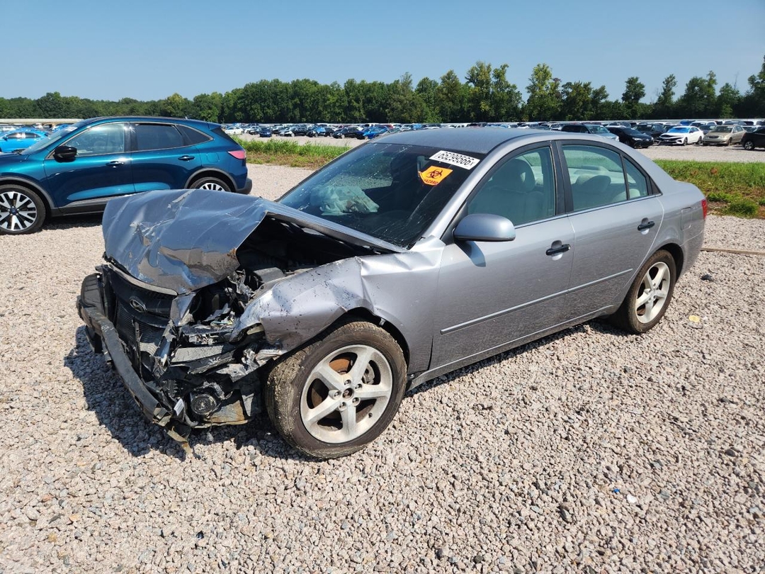 Vue de 2007 HYUNDAI SONATA SE, angle 1