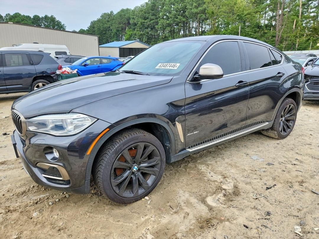 Vista de 2016 BMW X6 XDRIVE35I, ángulo 1