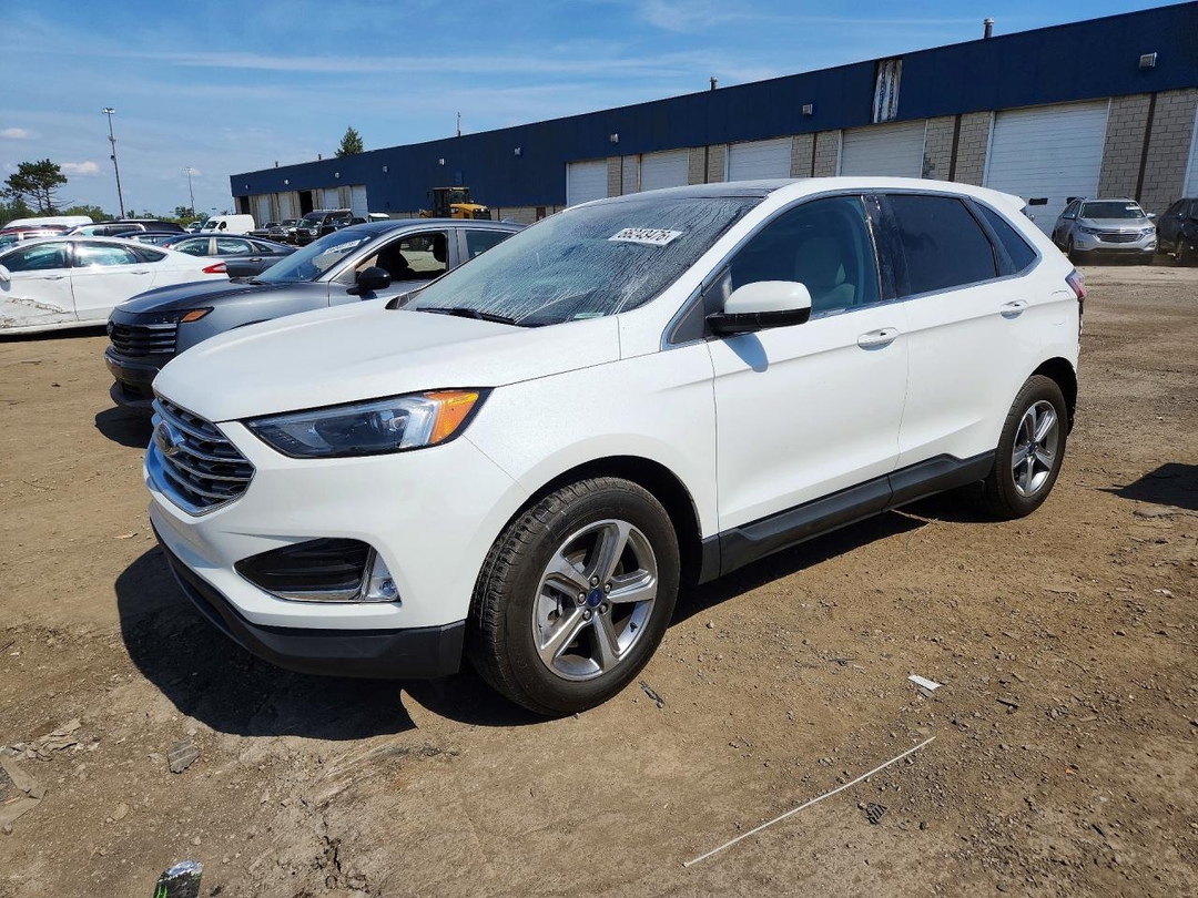 2022 FORD EDGE SEL view, angle 1