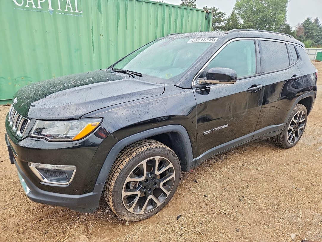 Vedere 2018 JEEP COMPASS LIMITED, unghi 1