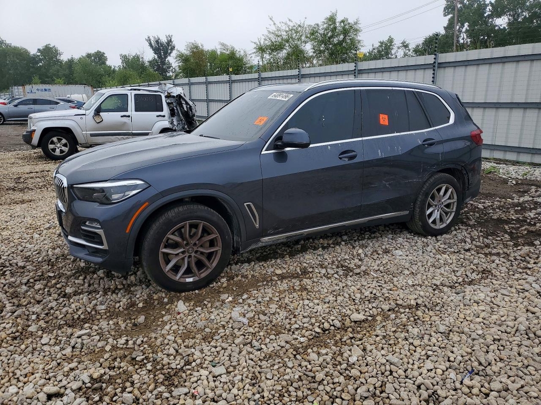 Vue de 2020 BMW X5 XDRIVE40I, angle 1